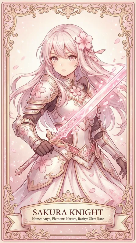 樱花骑士角色卡片——51动漫精选动漫角色