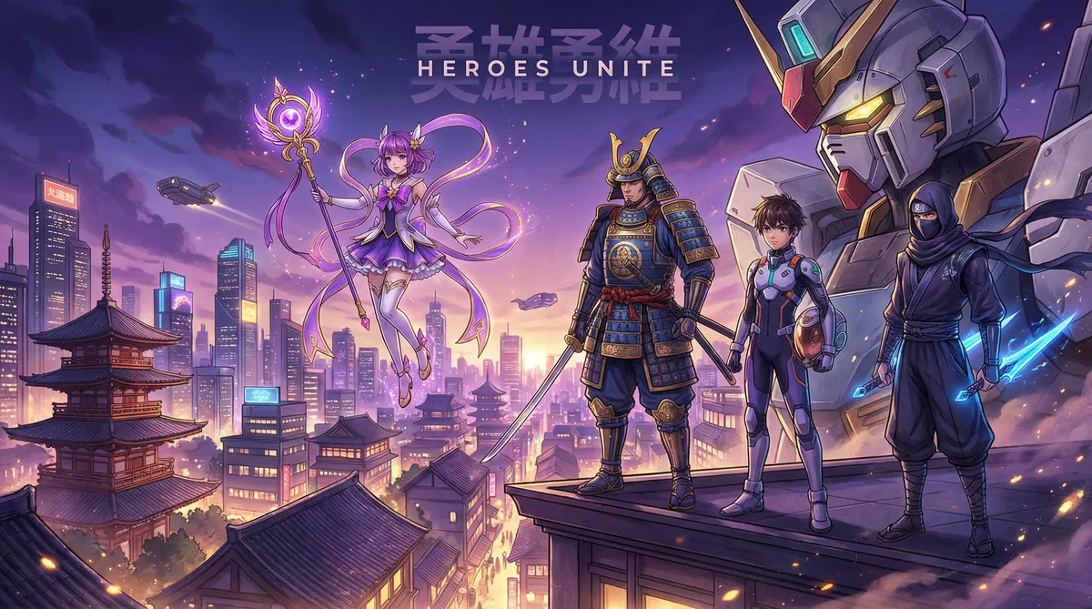 51动漫动漫角色百科主视觉横幅